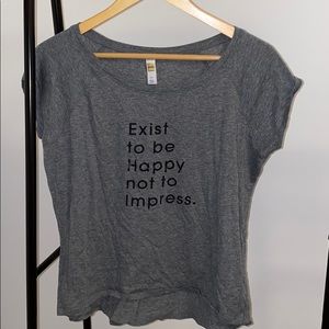 Lolë - Exist To Be Happy Not To Impress Top
